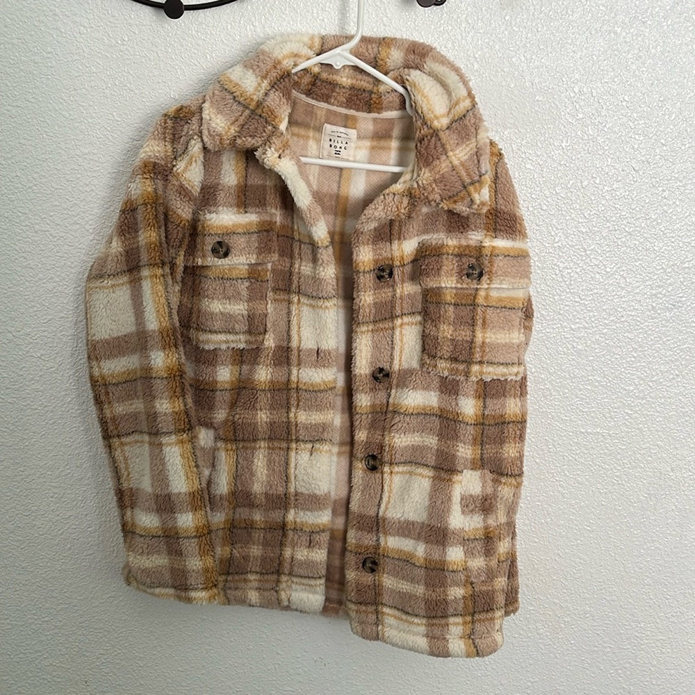 New billabong teddy coat